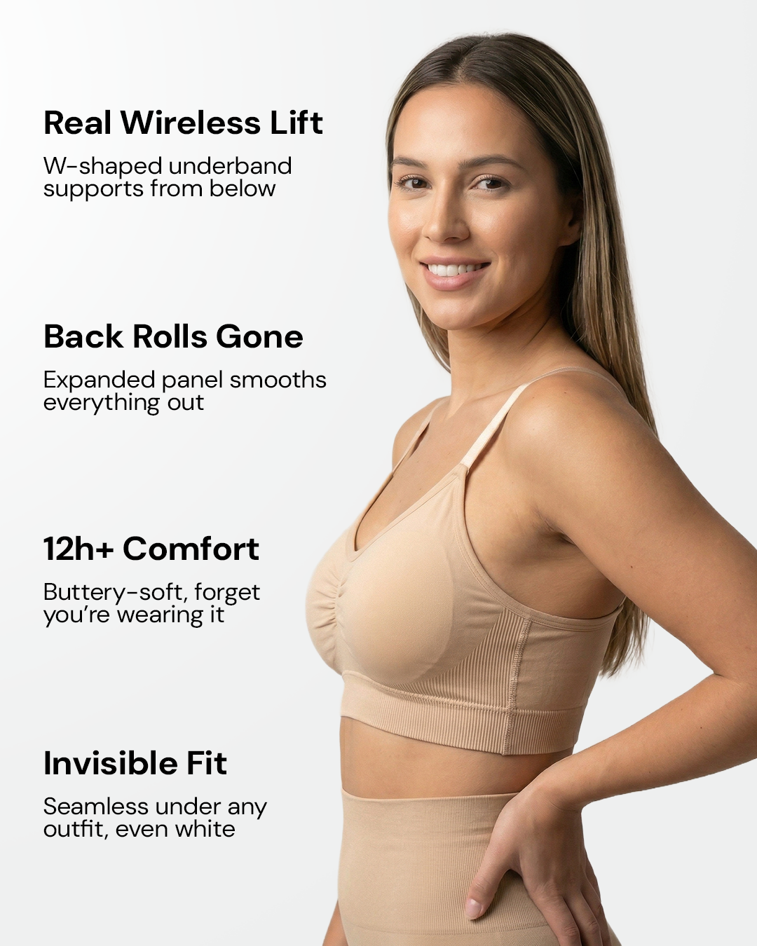 SilkyShape™ WaveBand Wireless Sculpting Bra